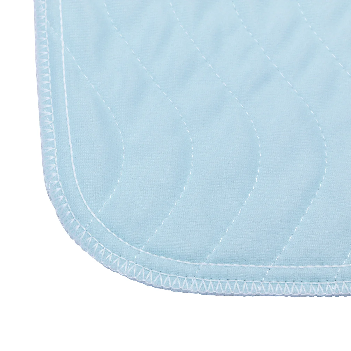 

Incontinence Mattress Pad Sky Blue Large Waterproof Super Absorbing Reusable Underpad Bed Protector for Adults Elderly Children
