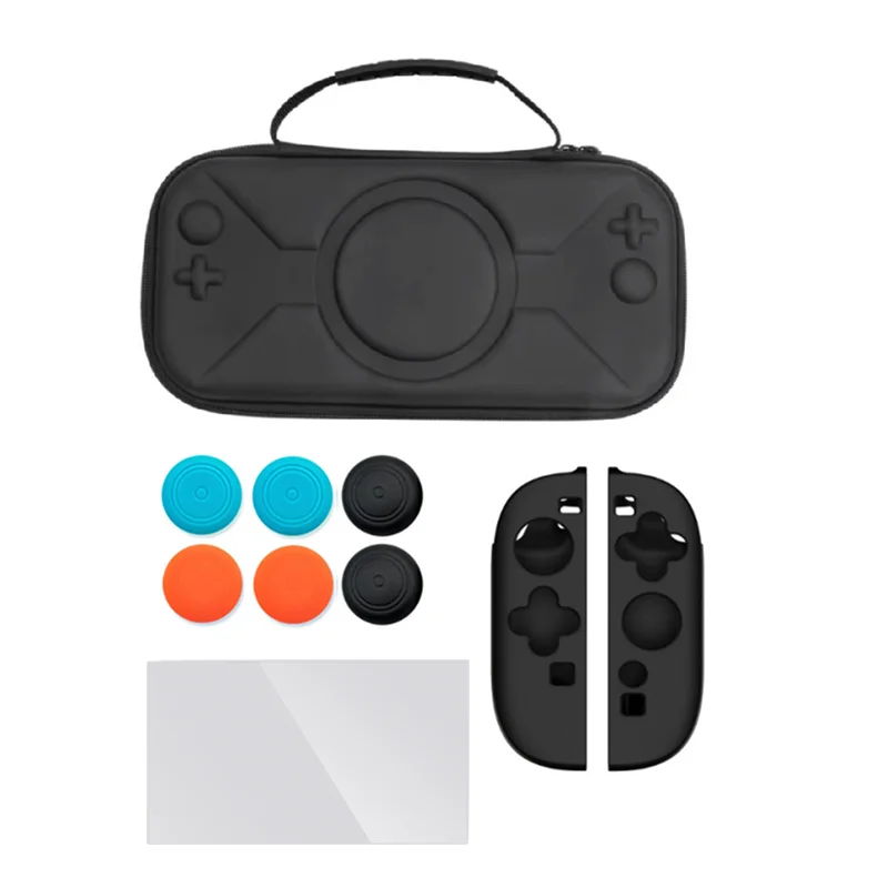 A34M-Casing Perjalanan Semua Dalam Satu untuk Kit Aksesori Switch 2 untuk Nintendo Switch 2 Pelindung Layar Joy-Con Coverthumb Grip