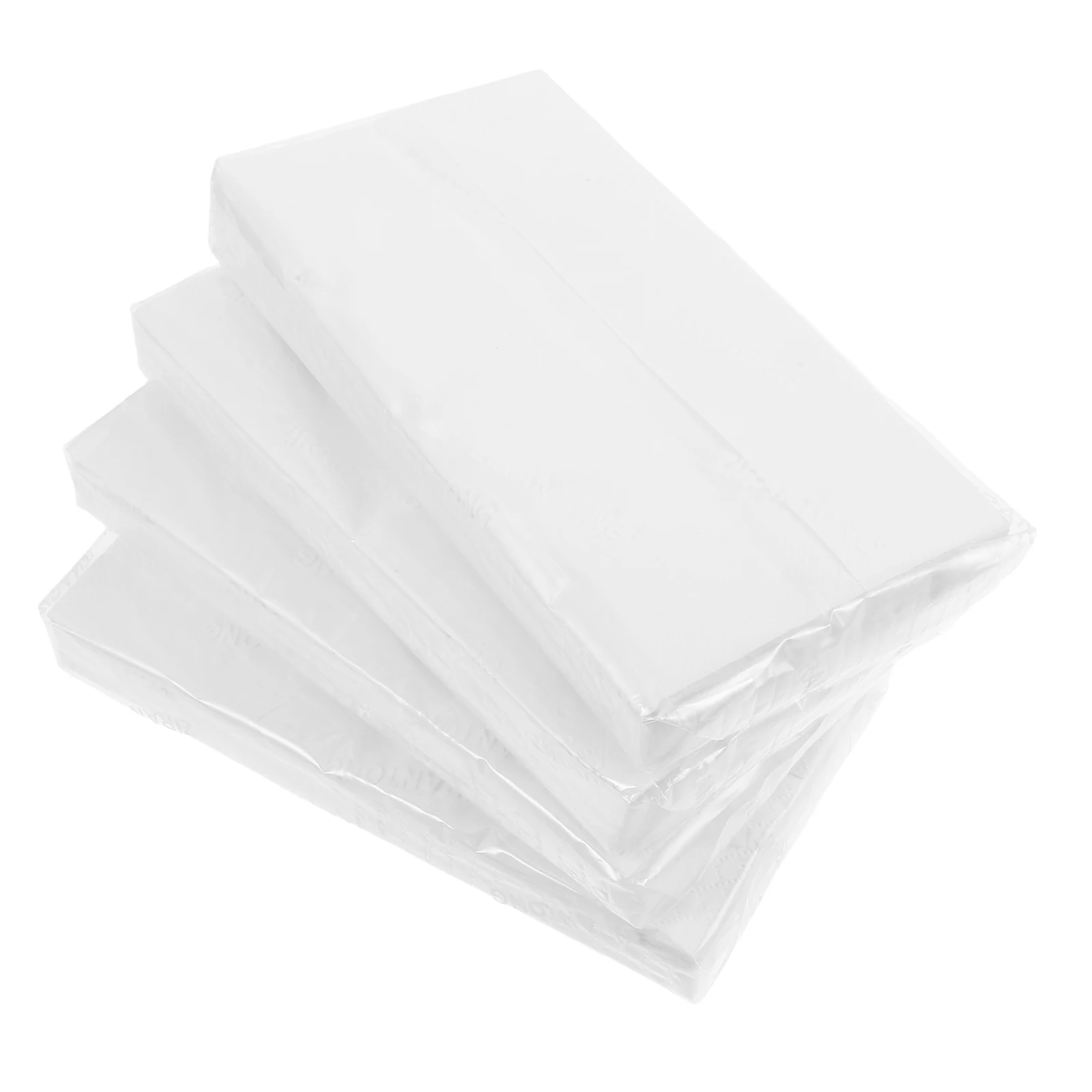 

4 Packs Paper Tissue Napkins Refill Bulk Paper Napkins Three layer Unscented Bathroom Travel Napkin Use