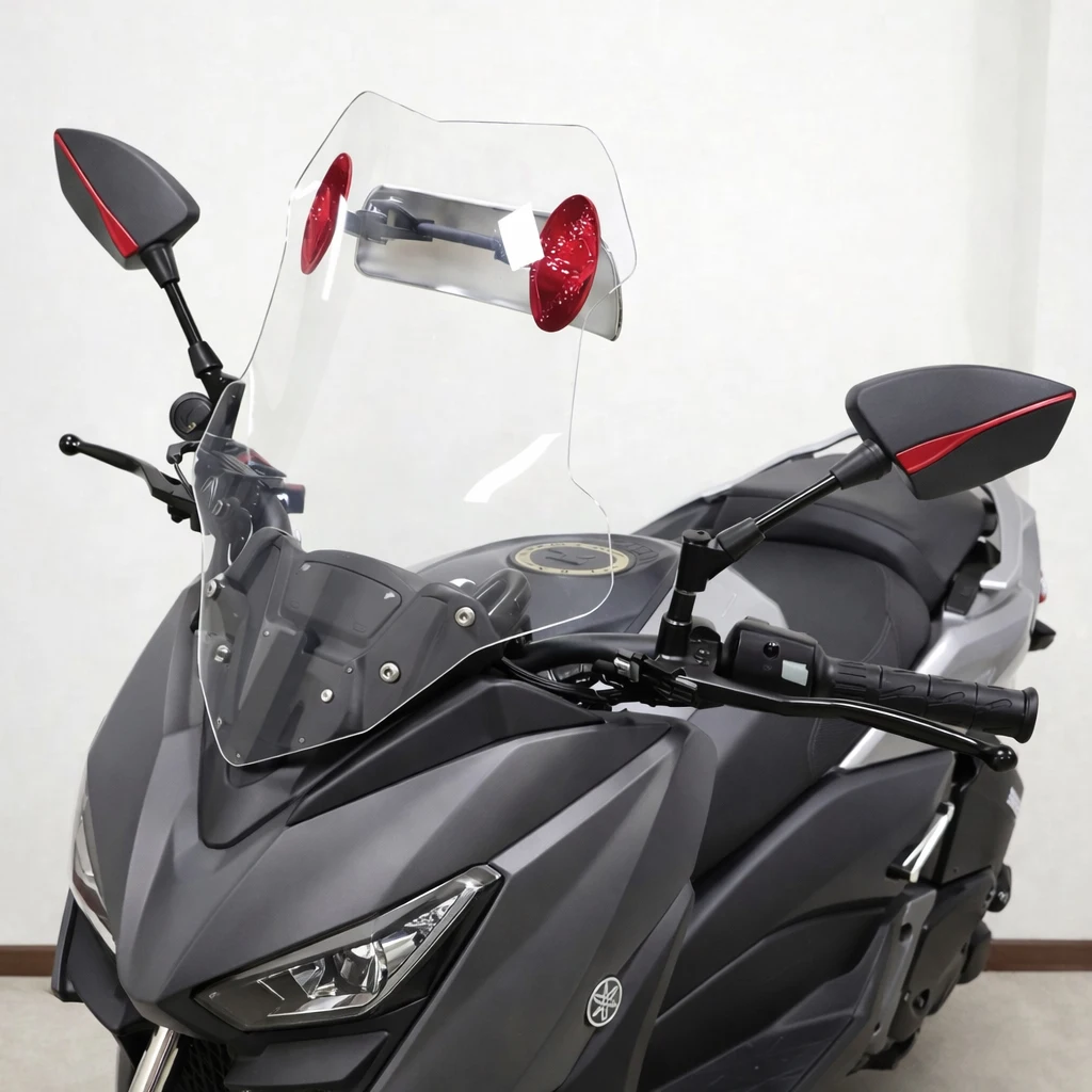 Für YAMAHA XMAX300 XMAX400 XMAX X-MAX XMAX 125 XMAX250 XMAX 300 400 Motorrad Rückspiegel Seitenspiegel Universal 8MM 10MM Roller