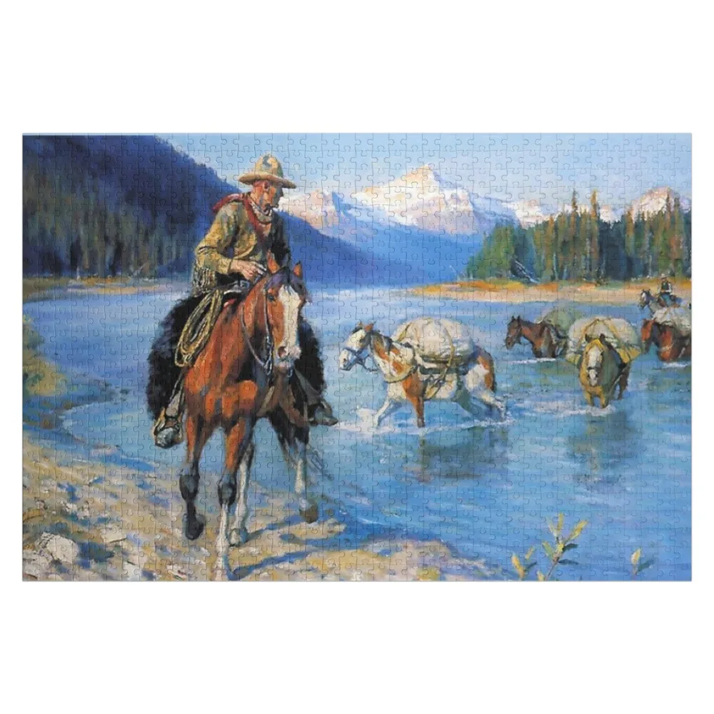

Пазл «The Pack Train» от Philip R Goodwin Woodens для взрослых Деревянные пазлы для взрослых