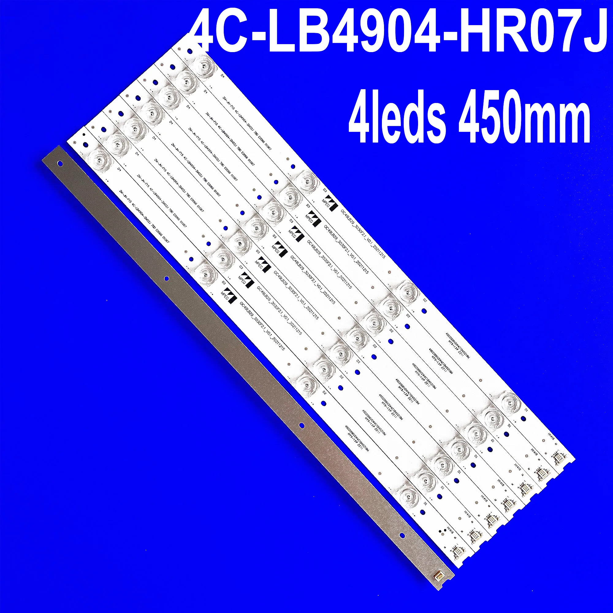 

Светодиодная панель для C49P32FS-RD 49UD6596 49UD6006S 49P3 L49P3CFS 49P3C L49P2-UD GIC49LB29-3030F2.1 D49A620U B49A81S-UD L49P1-UD