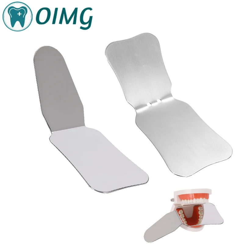 1pc/4pcs Dental Stainless Steel Photography Mirrors Autoclavable Intra-Oral Orthodontic Reflector