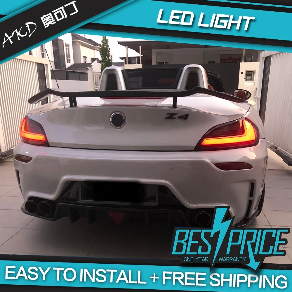 

AKD Car Styling for BMW Z4 E89 Tail Lights 2009-2016 E89 LED Tail Lamp DRL Dynamic Signal Reverse auto Accessories