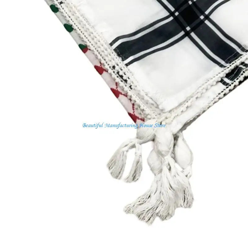 

E56A Модный арабский шарф пустыни, мягкий и удобный, подходит для пеших прогулок, многоцелевой шарф для кемпинга, шаль