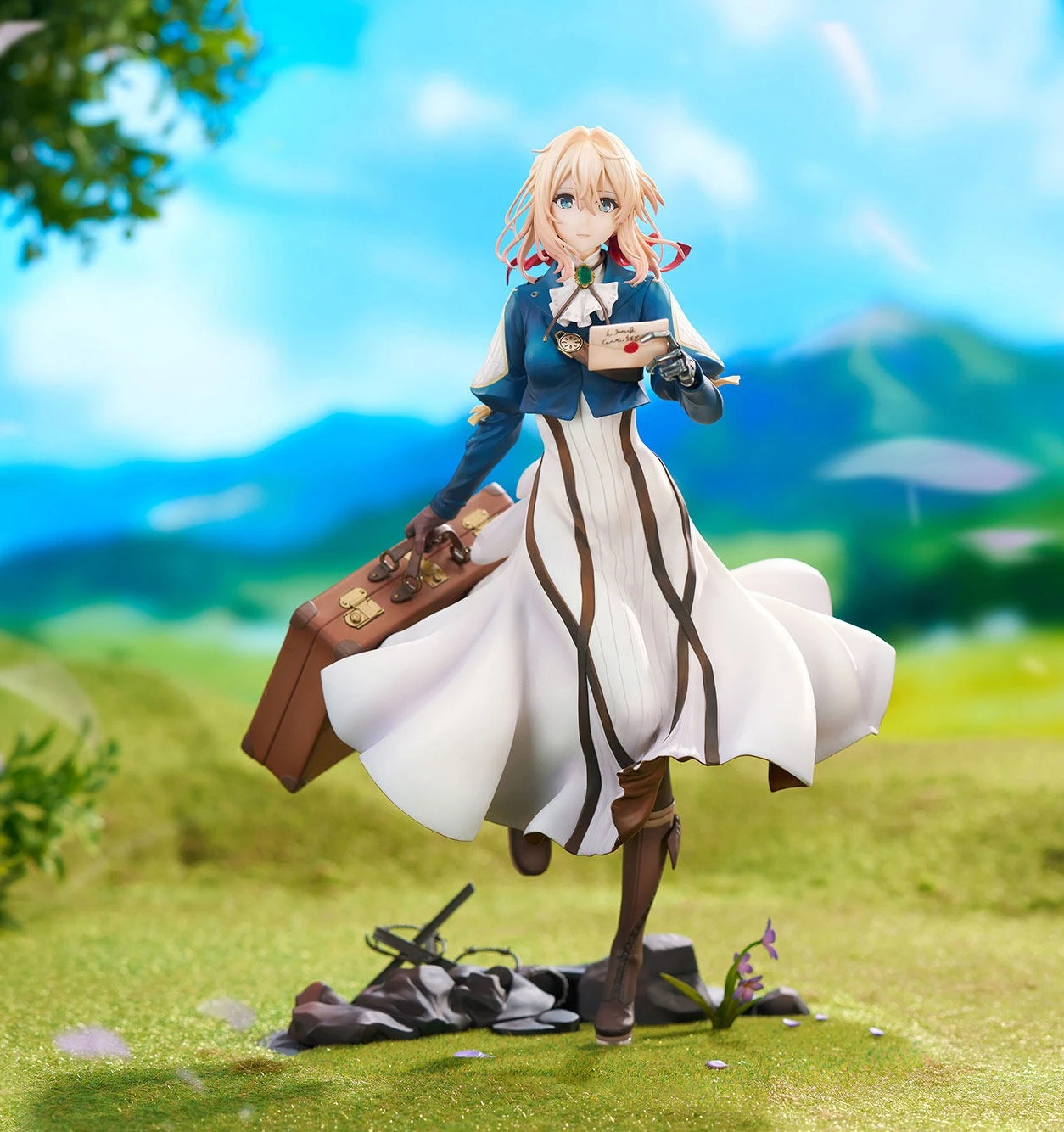 

New Model Toy Figures Cartoon Collectible Violet Evergarden Character Sculpture Figurals Statue Anime Figurine Action Presale