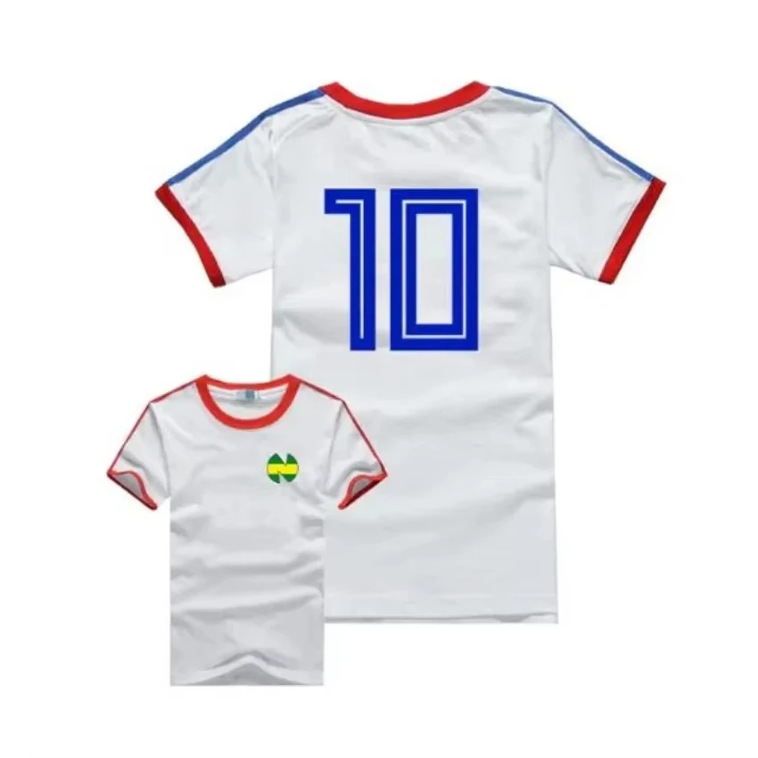 Atom School Nansheng Olive And Benji Kits Fußballtrikot Animation Captain Kinder-T-Shirt Hochwertiges 3D-Herren-T-Shirt – Detail 9