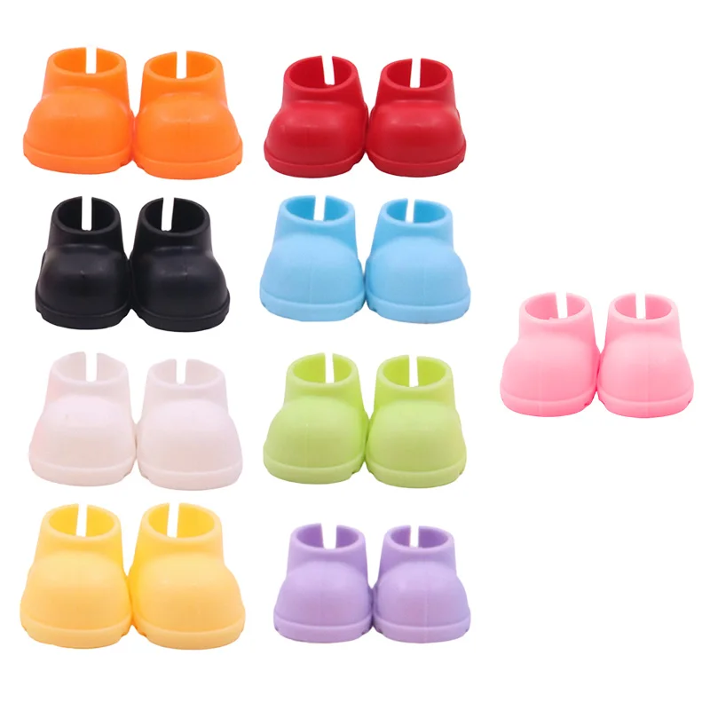 新しいスタイル 17cm 人形アクセサリーに適しています マカロンイヤホン ブーツ、ラブブ用、子供へのギフト