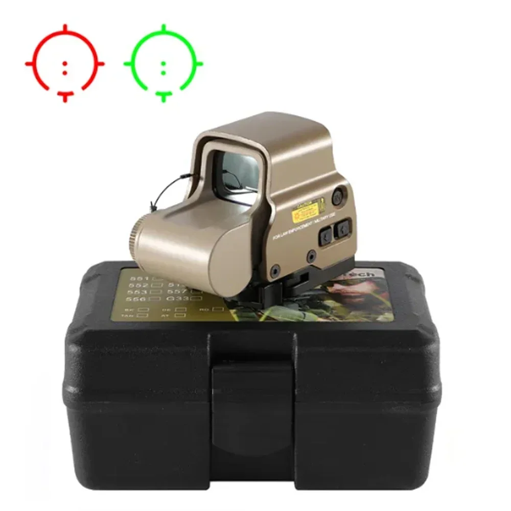 558 Red Dot Sight Holographic Sight Red Green Dot Reflex Sight พร้อม Picatinny Weaver 20 มม.Quick Release Mount