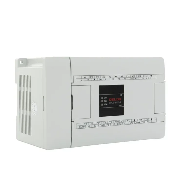 stable 64 points I/O Points Relay transistor PLC Output  220V AC Power Supply easy to network with multiple commands