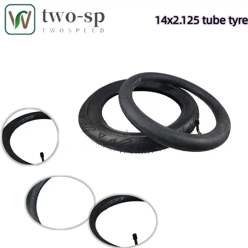 

High Quality Electric Bicycle antiskid tyre tyre tube fits Electric Scooters 14x2.125