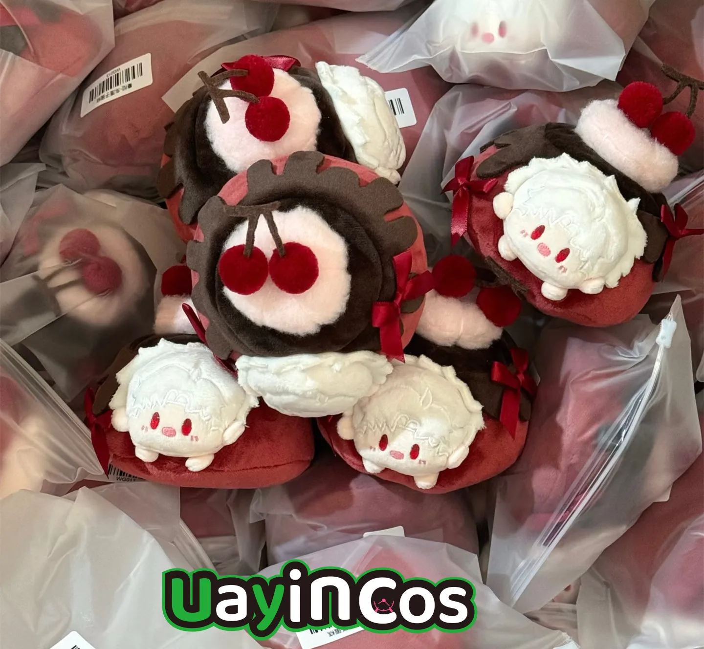 

10 см Love and Deepspace Sylus Zayne Caleb Rafayel Cherry, плюшевая кукла, одежда, аниме, игра, брелок, сумка, игрушка, детский подарок