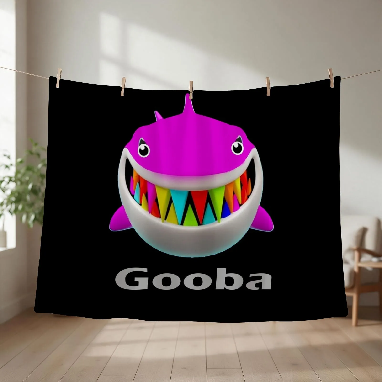 Unisex 6ix9ine Tekashi Hoodie - Six Nine Gooba Throw Blanket couch cozy soft plush fuzzy picnic outdoor blanket