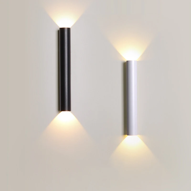 

Line Decoration Wall Light Fitting Wall Sconce Black White Fixtures Interior Wall Lamp Bracket Lights for Hotel Villa