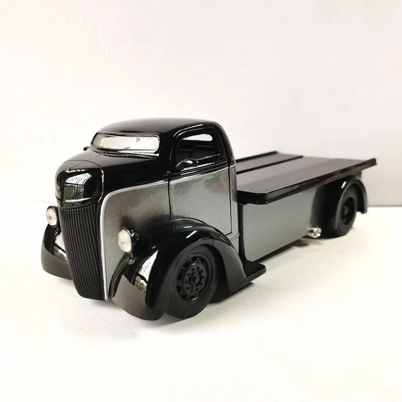 

JADA масштаб 1:24 1947, грузовик Ford COE, прицеп, планшетный литой под давлением сплав, классическая миниатюрная модель игрушечного автомобиля, коллекционная витрина, подарки
