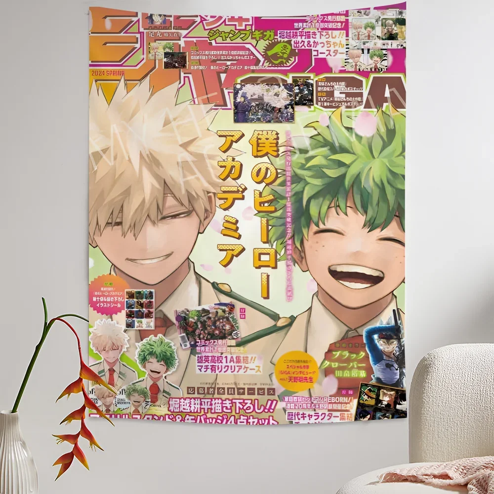 

My Hero Academia Kaminari Denki Classic Anime Printed Large Wall Tapestry Hanging Tarot Hippie Wall Rugs Dorm Art Home Decor