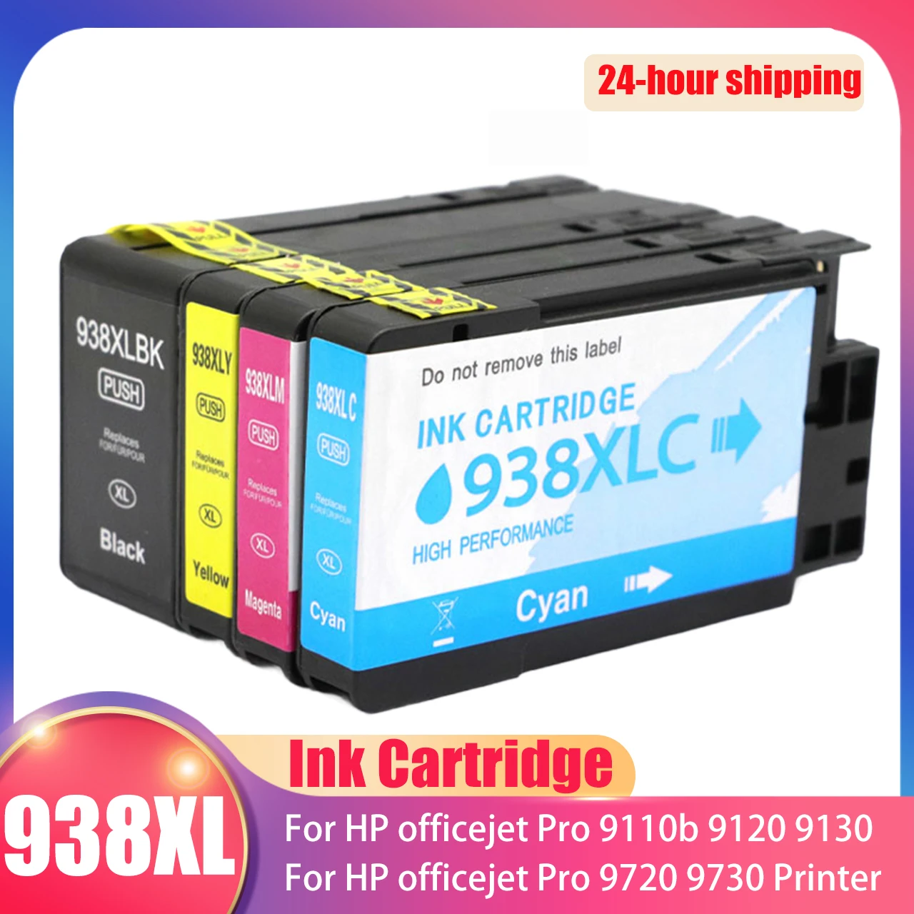 938 938E 938XL Ink Cartridge Compatible for HP Officejet pro 9110B 9120B 9130b 9720 9730 9110e 9120e 9130e 9720e 9730e printer