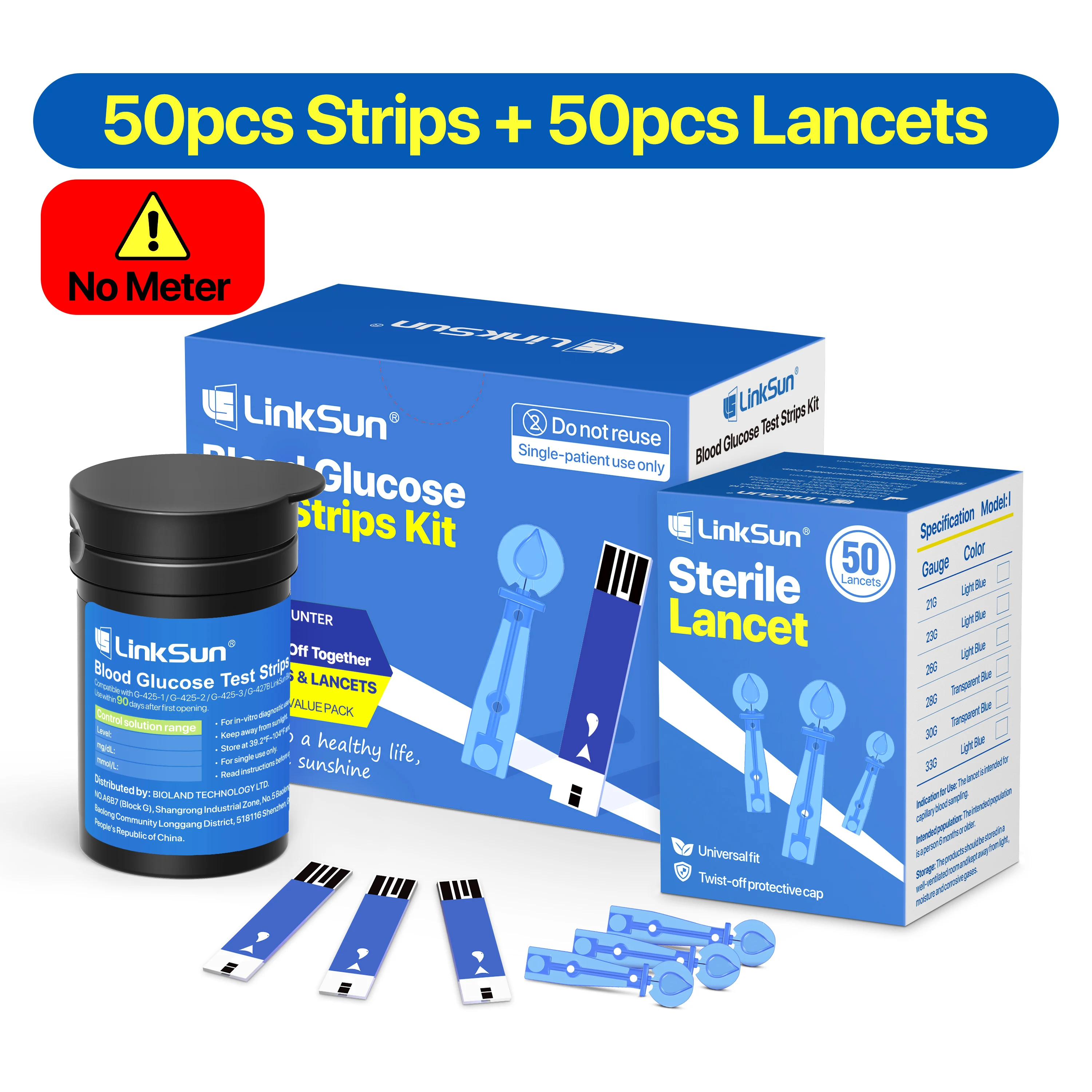 50-100-200-300-500-pecas-para-g-425-1-g-425-2-e-g-425-3-tiras-de-teste-e-lancetas-para-medidor-de-glicose-no-sangue-para-acessorios-de-diabetes