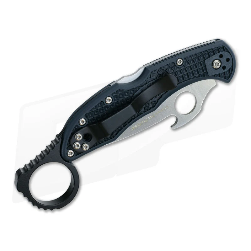 Imagem -05 - Alumínio Faca Handle Signet Anel Espaçador Voltar para Spyderco Delica C11 Endura C10 Matriarch C12 Faça Você Mesmo Faça Acessórios Parte Tipos