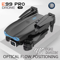 E99pro Foldable Drone Brushless Optical Flow 4K Camera Obstacle Avoidance RC Aircraft Aerial Photography Four Axis Aircraft gift