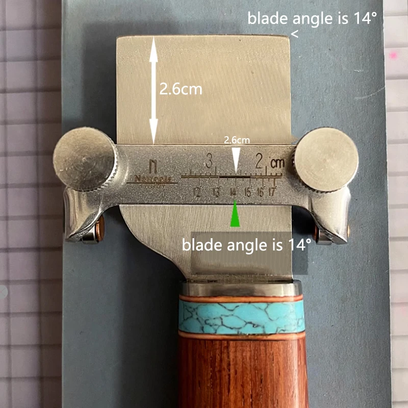 Fixed Angle Sharpening Frame Knife Sharpener High Quality With Auxiliary Scale For Planer Chisel Carving Knife