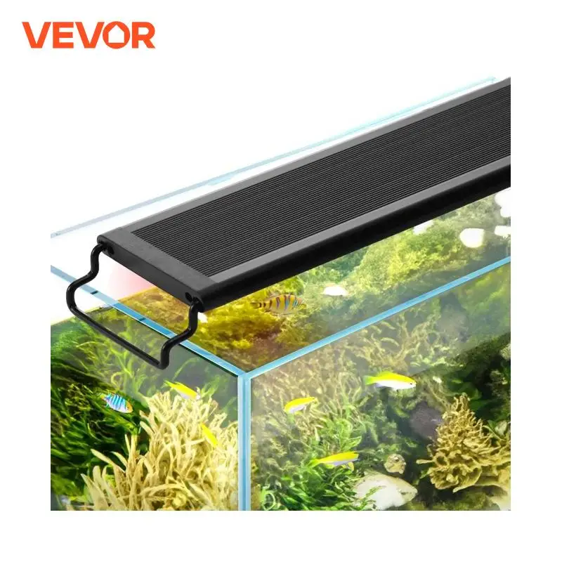 

VEVOR Aquarium Light, 26W Full Spectrum Fish Tank Light with 24/7 Natural Mode, Adjustable Timer & 5-Level Brightness LED Lights