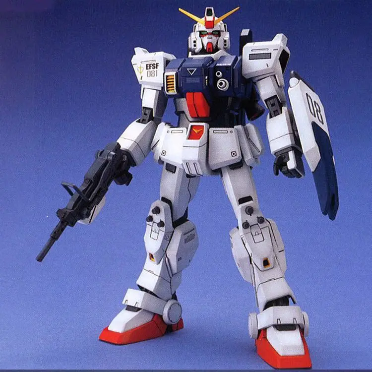 BANDAI MG 1/100 Mobile Suit Gundam, 008th MS Squad RX 79G Ground Combat Type Gundam Model Kits RX-79G - view 4