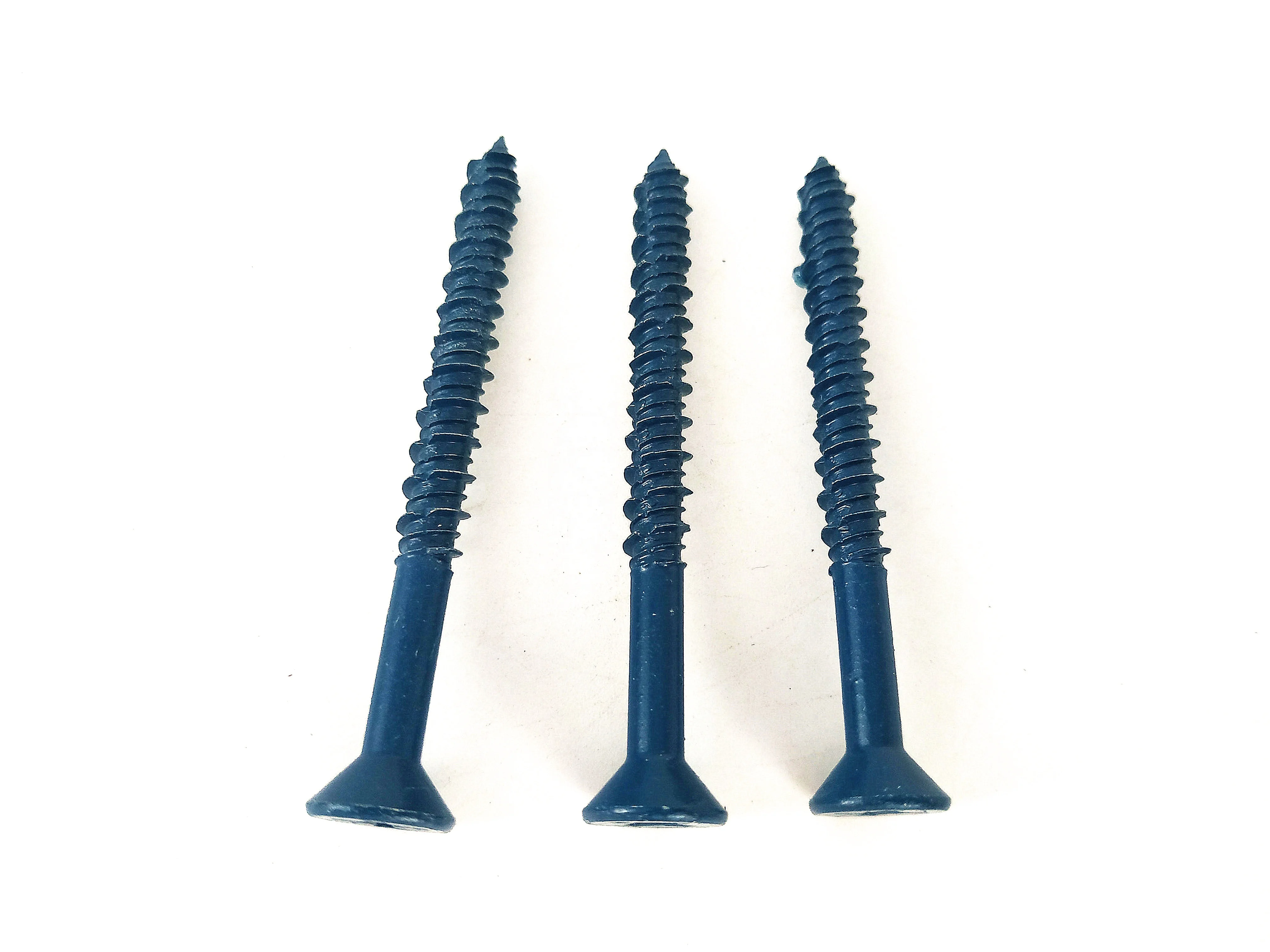 Blue Dacromet Phillips CSK head Self-Tapping Concrete Screw Construction Screw for floor slab