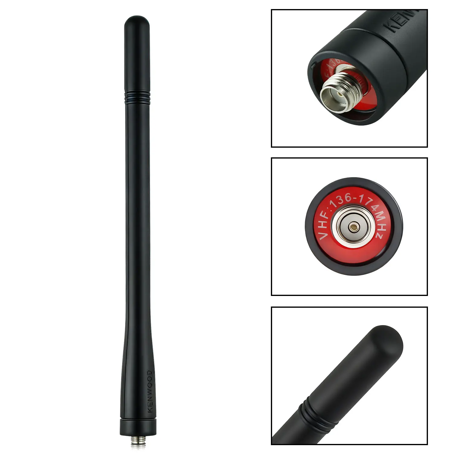 KRA-26 Intercom Telescopic Antenna 136-174Mhz VHF SMA Female Suitable for Kenwood TK2217 TK2107 TK2207 TK-2317 TK-2207G D240 - view 6