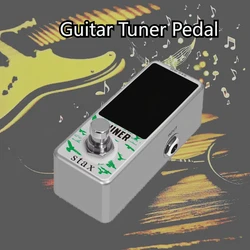 Stax Tuner Pedal for Electric Guitar and Bass, High Precision Tuning Pedals, Mini Size, ± 1 Cent, True Bypass