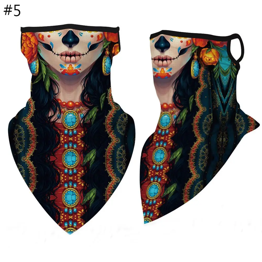 Anti-UV Bicycle Headwear Breathable Multi-function Headband Scarf Face Balaclava Scarf Head Face Neck Gaiter Cycling Balaclava