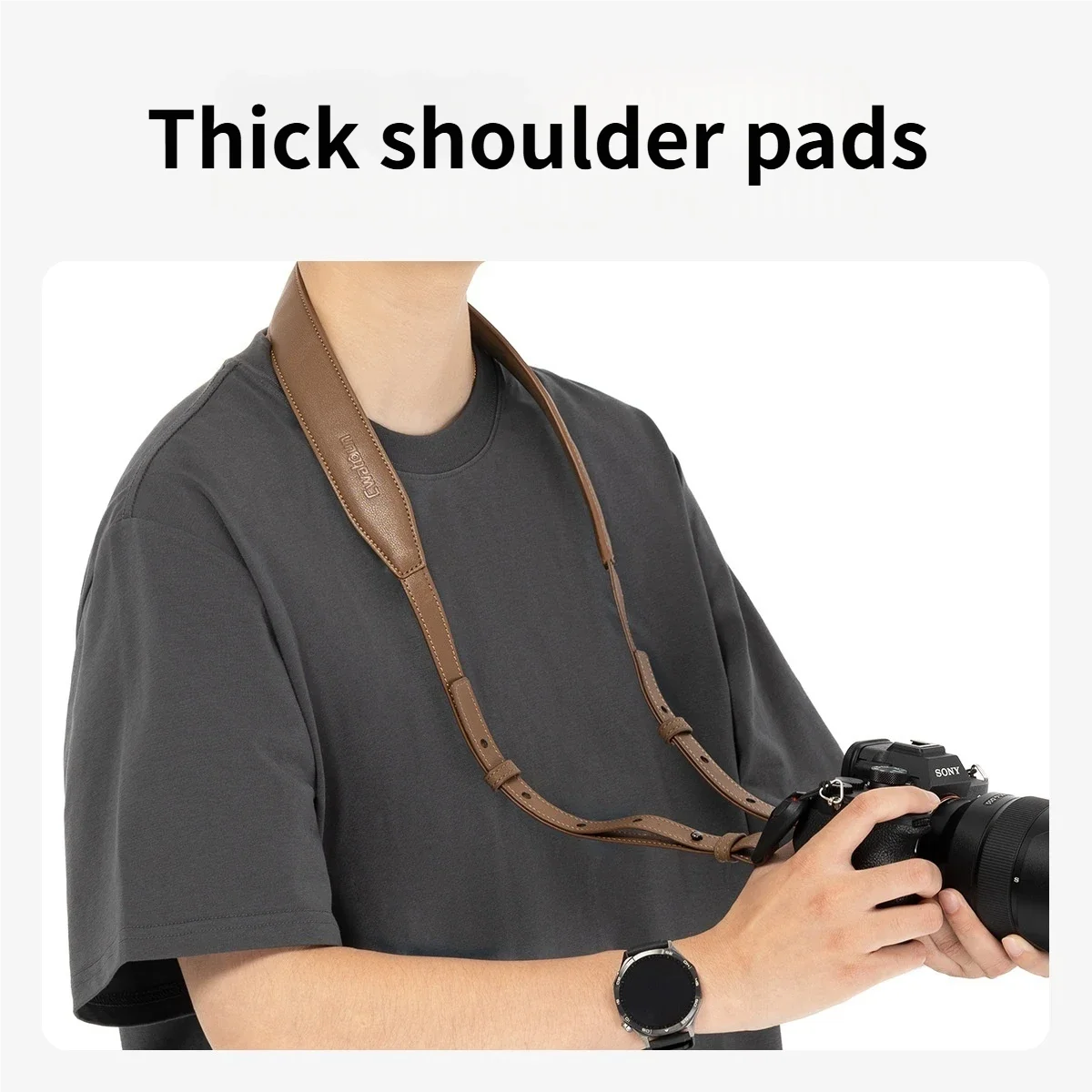 DSLR/SLR Camera Shoulder Strap with Quick Release Buckle camera Neck Lanyard Camera Strap Adjustable Shoulder Sling Strap