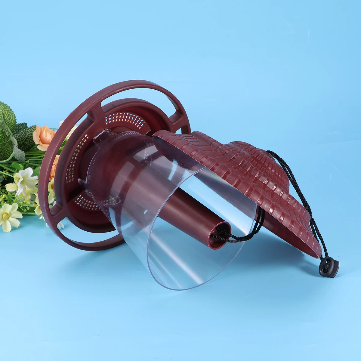 

Durable Plastic Wild Bird Feeder Hanging Garden Decoration Outdoor Bird Gazebo Feeders Seed Food Protection