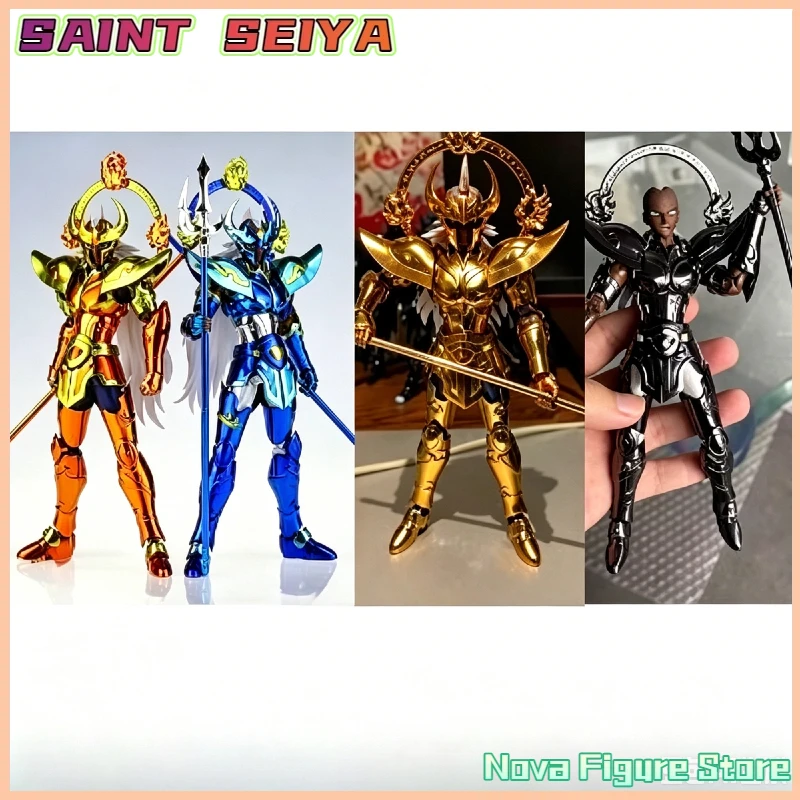 Em Estoque: Nova Coleção Saint Seiya Myth Alloy Model EX - Star Jimo JM Príncipe do Mar Khajura/Lutador Marinho - Boneco de Ação de 18cm para Colecionadores e Presentes