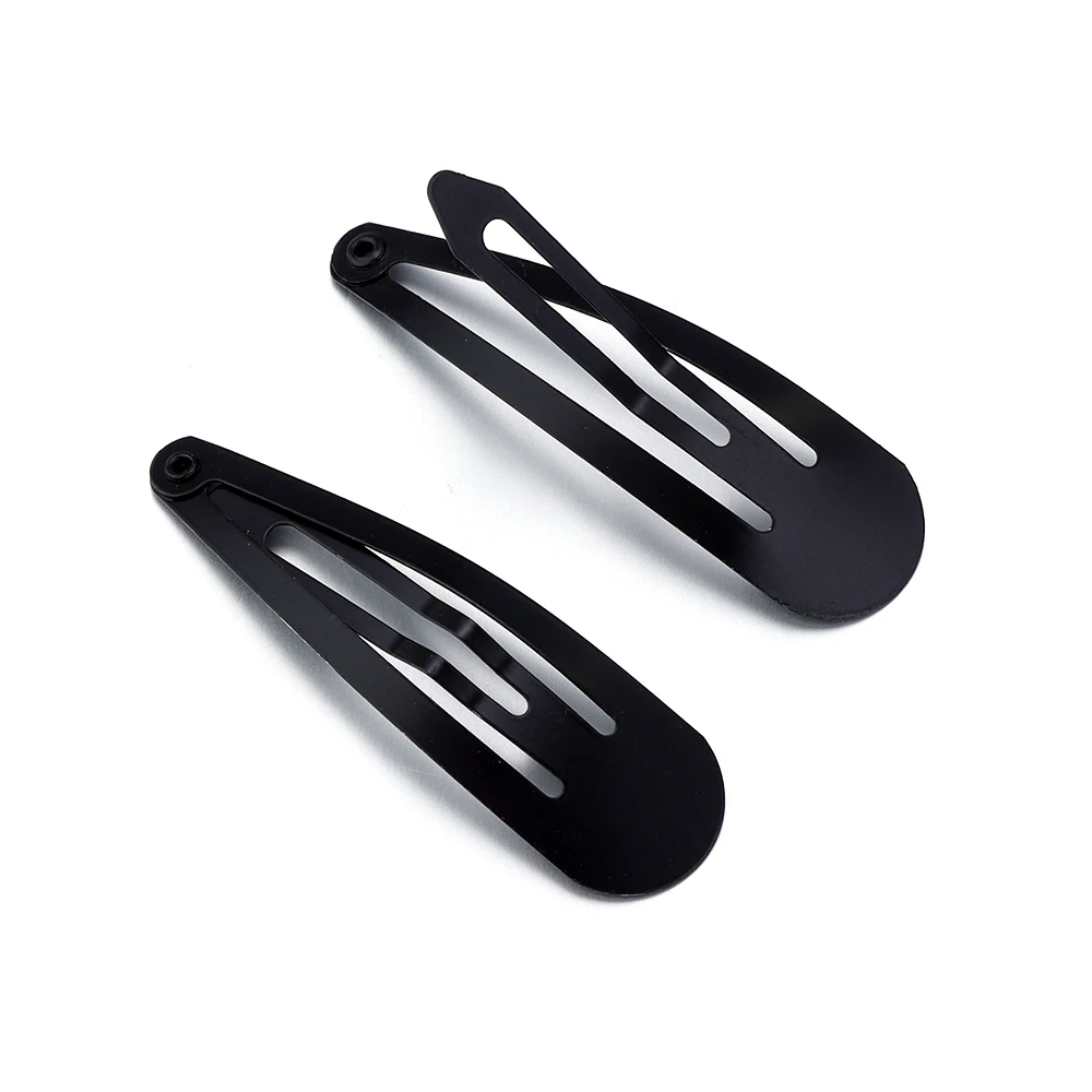 10/50 Stuks Waterdruppelvormige Haarspeld Eenvoudige Metalen Snap Bb Haarspeldjes Haarspeldjes Voor Diy Handgemaakte Hoofddeksels Haar gereedschap Accessoires