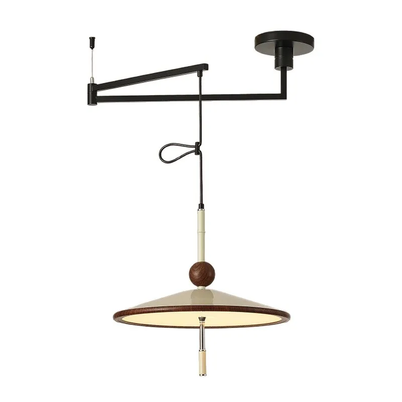 

Medieval wind chimes chandelier French log wind rocker restaurant light wind zen tea room high-end bedroom lamp