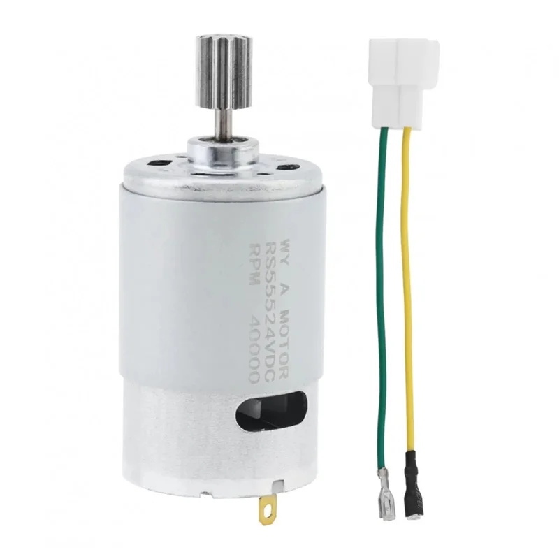 

【HASD】24 В, 40000 об/мин, высокоскоростной двигатель постоянного тока RS550, 10-зубчатый электродвигатель для детей, внедорожник, детали для автомобиля с дистанционным управлением