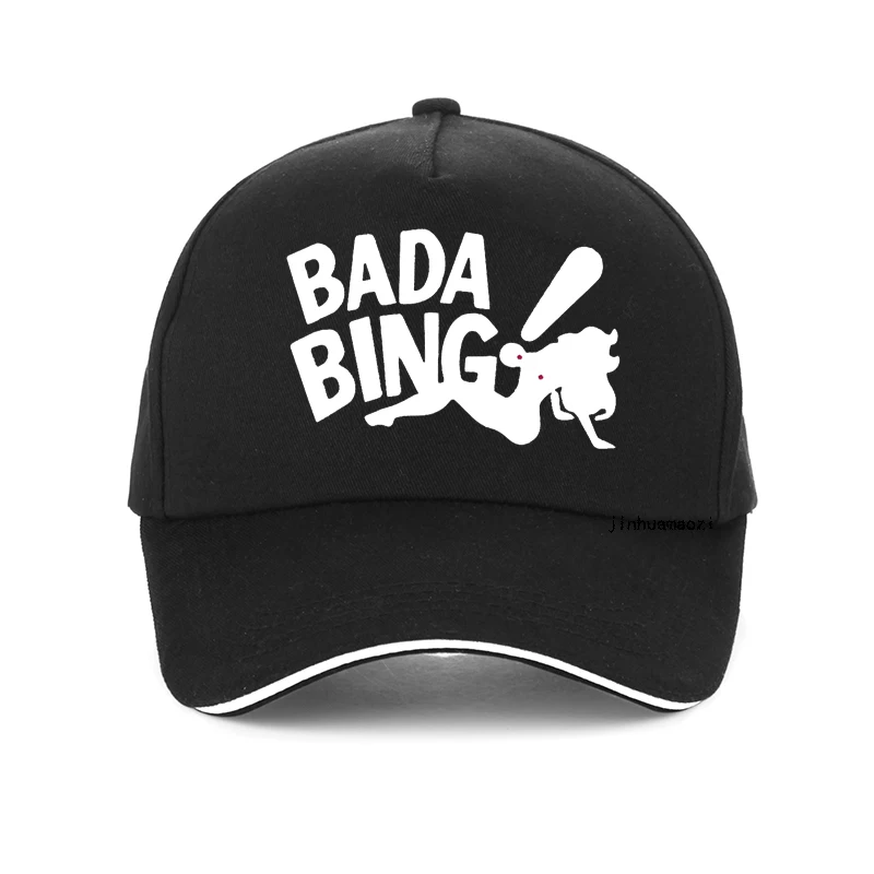 The Sopranos Bada Bing Men\'s Baseball Cap Crime Drama Tv Series Bada Bing Dad hat Fashion Tony Soprano The Sopranos bonnet