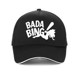 Soprany Bing męska czapka z daszkiem serial kryminalny serial telewizyjny Bada Bing Dad hat moda Tony sopran czapka Soprano