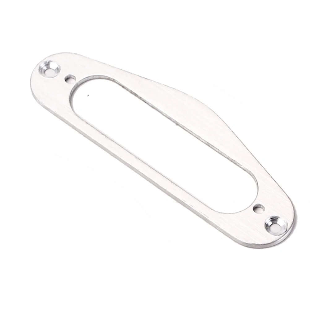 Marco de pastilla de guitarra de Metal negro, anillo de montaje de bobina única, piezas Humbucker, accesorios, estilo de instrumentos musicales eléctricos