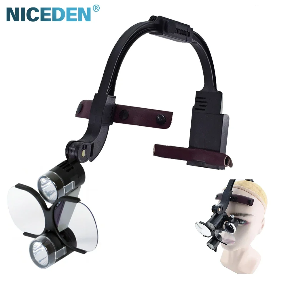 Magnifying glasses Dent al and surgical loupes Dent al headband bracket surgery medical binocular Dent al magnifying glasses