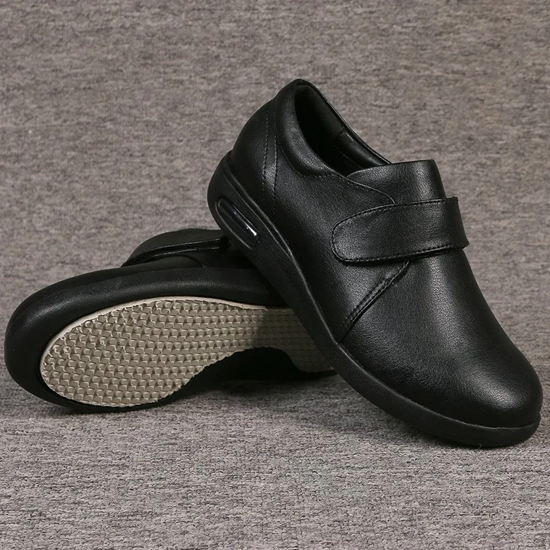 

Осень и зима Новые мужские туфли среднего и пожилого возраста Кожаная обувь Теплая кожаная обувь Повседневная обувь больших размеров Туфли для папы