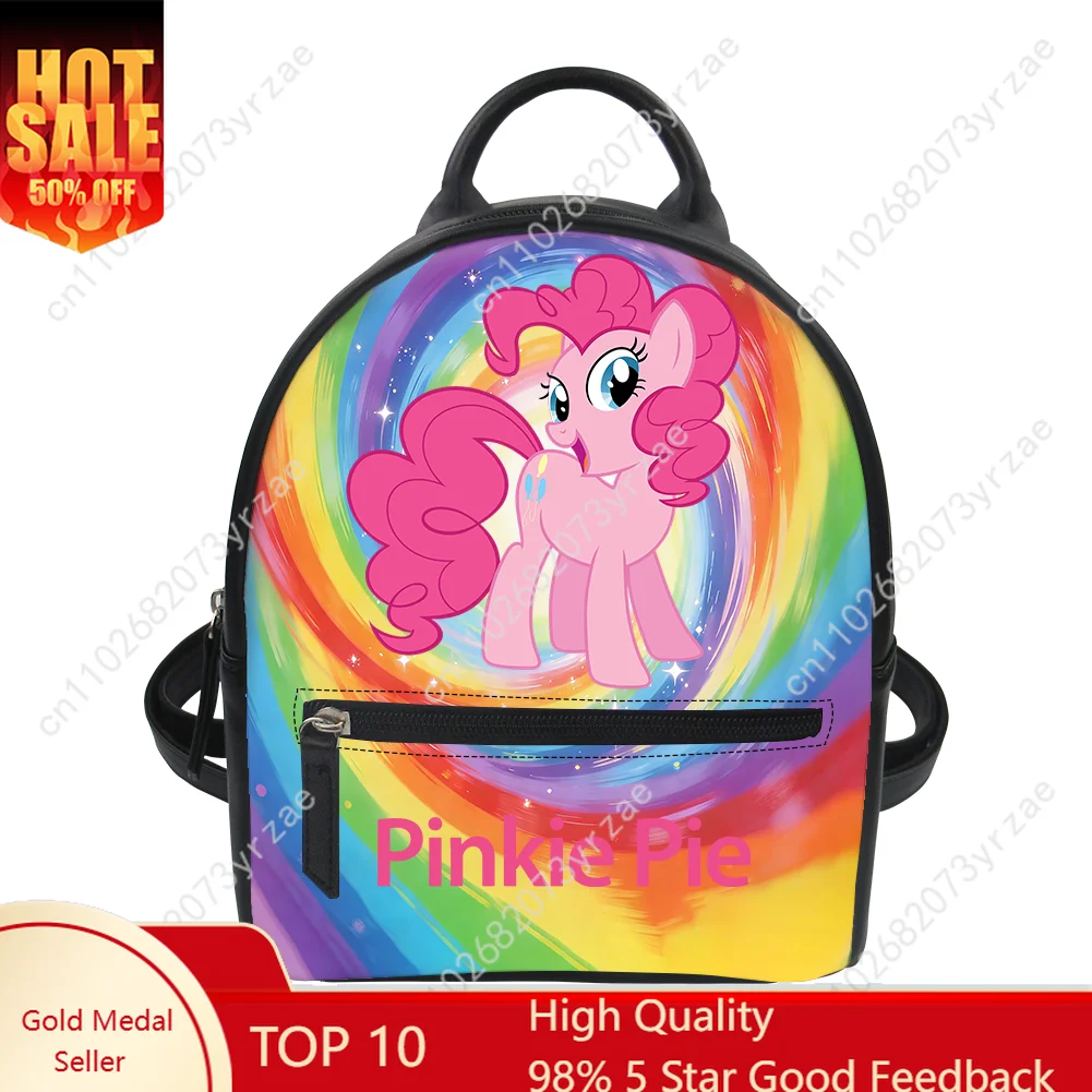 

Pinkie Pie Backpack Men Women Knapsack My Little Pony Friendship Is Magic Business Travel Bookbag Cosplay Daypacks