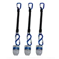 3Pcs blue with rope