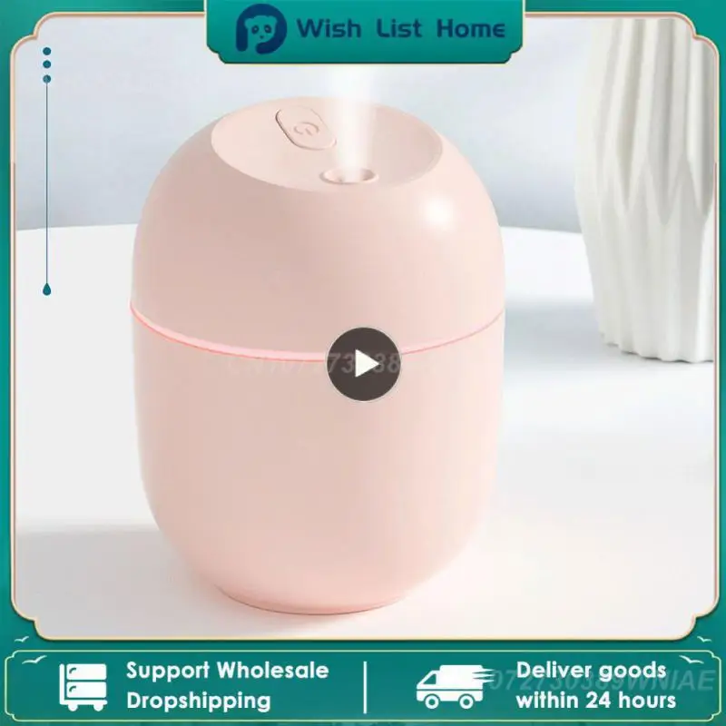 220ML Mini nawilżacz nawilżacz ultradźwiękowy nawilżacz powietrza domowy dyfuzor olejków eterycznych USB aromaterapia nawilżacze