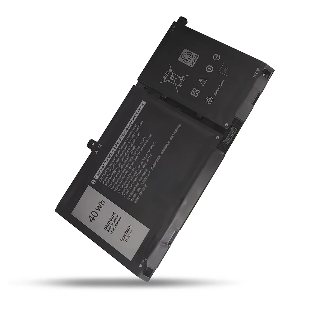 JK6Y6 40WH Laptop Battery for Dell Latitude 3410 3510 0C5KG6 C5KG6 Inspiron 5300 5301 P129G P130G 9077G Vostro 14 5402 5501 5502