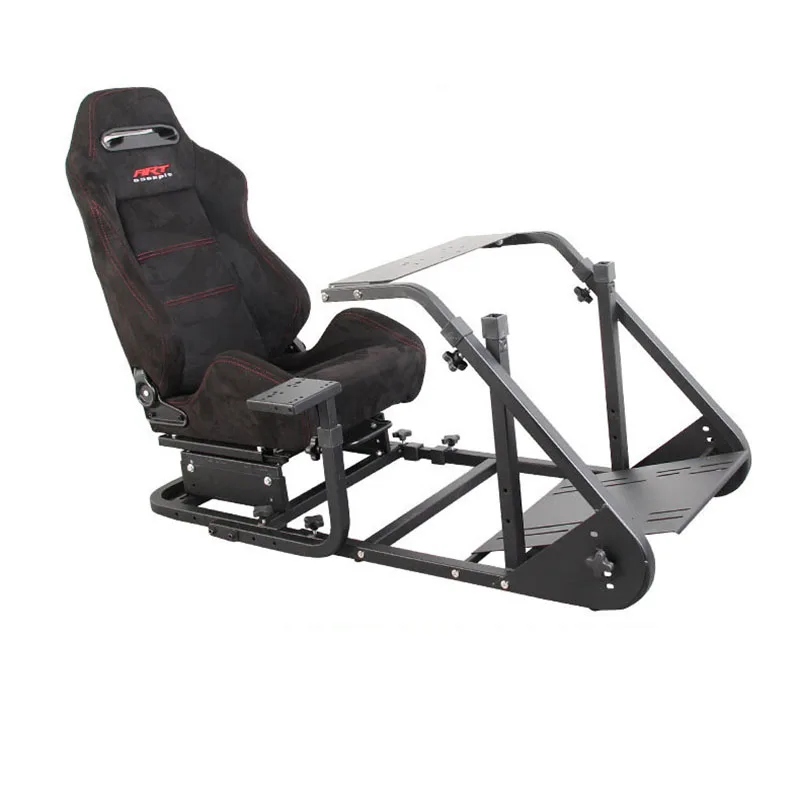 YUESHEN Gaming Cockpit Racing  Adjustable Metal Frame G29 T300rs CSW Steering Wheel Customizable for Racing Games