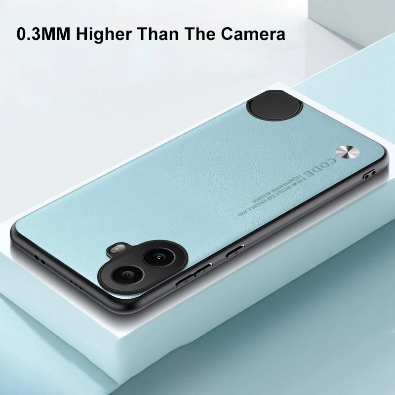 Luxury PU Leather Case For Nothing CMF Phone 1 Back Cover Matte Silicone Full Protection Phone Case For Nothing CMF Phone1 5G image 4