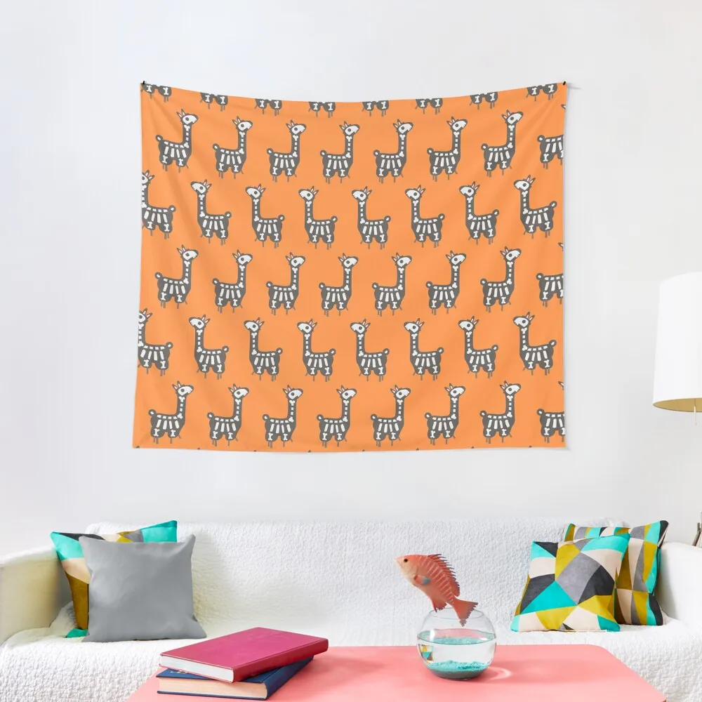 

Halloween llama Tapestry Home Decorations Korean Room Decor Room Decorations Aesthetic Art Mural Tapestry