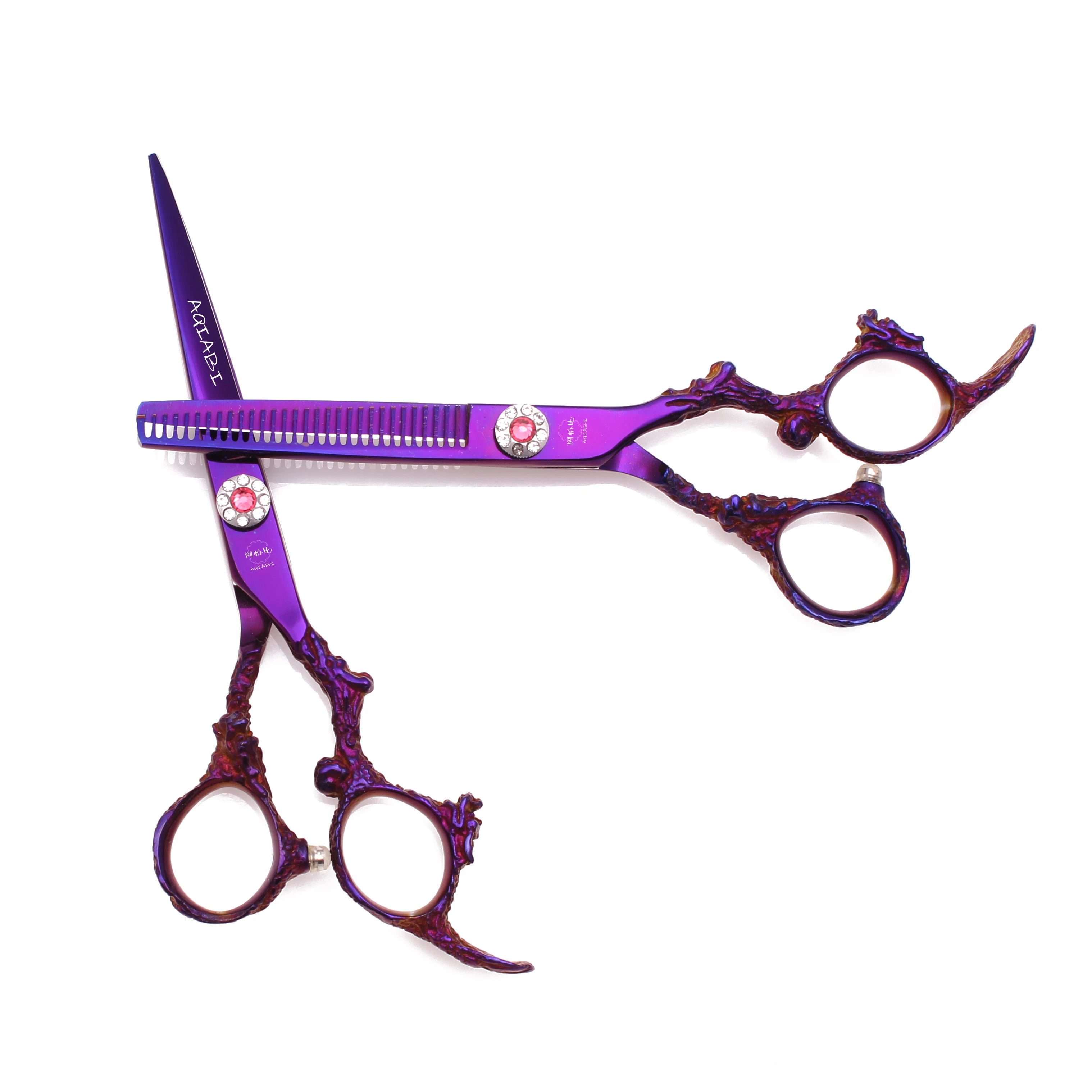 

6.0'' Professional Hair Scissors 440C Japan Steel Cutting Shears Hairdressing Thinning Salon Barber & Home Dropshipping A9005